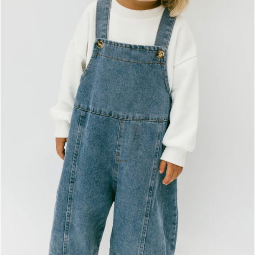 Oversized Overalls- Denim – Fostered Collection