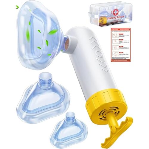 Anti Choking Device,This Choking Rescue Device is Easy to use,Portable Anti Choke Device for Children and Adults,First Aid Kit for Travel & Home