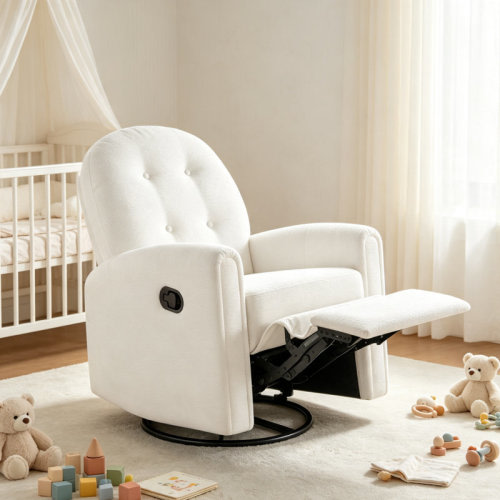 Ebern Designs 33.46’’ Terry Fabric Glider Rocker Manual Recliner Chair & Reviews | Wayfair