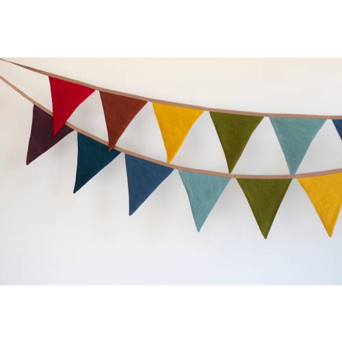 Rainbow colors outdoor bunting Mixed colors Party banner Triangle banner Pennants for party decorations Birthday gift lgbtq