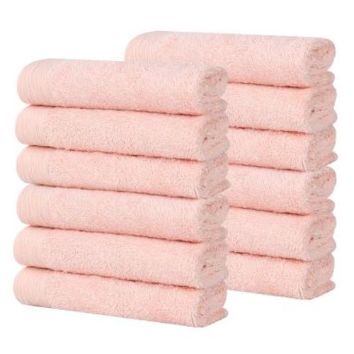 Rayon From Bamboo Cotton Blend Eco-Friendly Hypoallergenic Solid Bathroom Towel Set by Blue Nile Mills