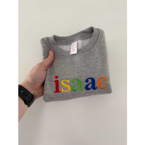 Embroidered Toddler Sweatshirt
