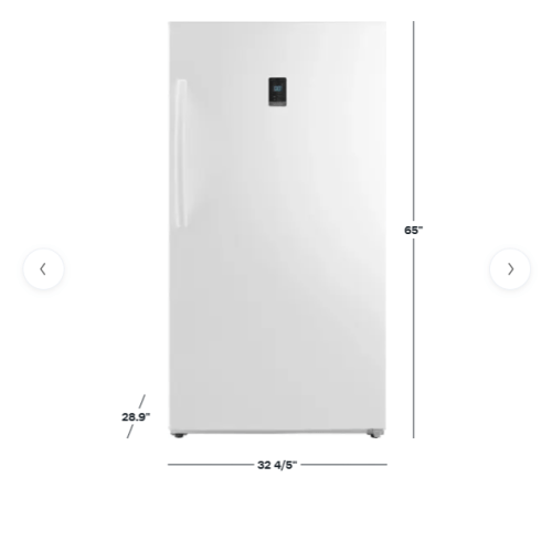 Insignia 17 cu-ft Convertible Upright Freezer
