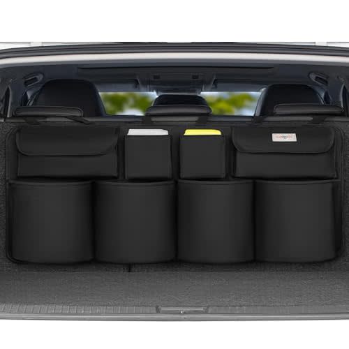 SURDOCA Hanging Trunk Organizer, Upgraded Car Organizers and Storage, Car Interior Accessories, Tear Resistant & Easy to Install