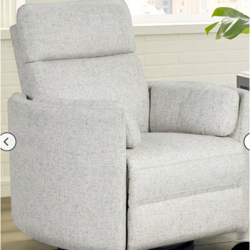 Simeon Collection Power Swivel Glider Recliner in Natural Beauty Quartz