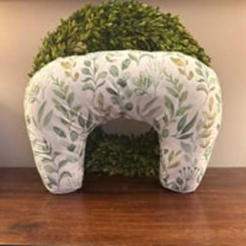 New Boppy Nursing Pillow Green Sage Leaves