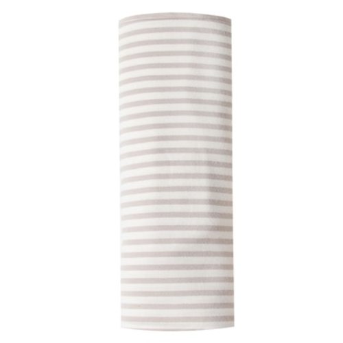 Organic Baby Swaddle, Fog Stripe