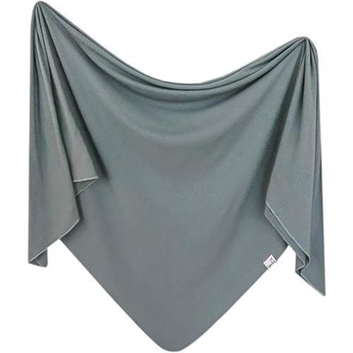 Copper Pearl Baby Swaddle Blanket - Premium Knit Baby Blanket, Large Soft Stretchy Receiving Blankets for Baby Boy and Girl, Swaddles for Newborn, Infant, and Toddler (Moss)