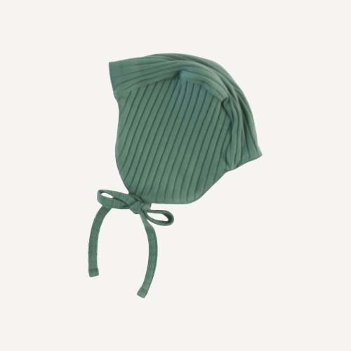 flight hat | silver pine | organic cotton wide rib