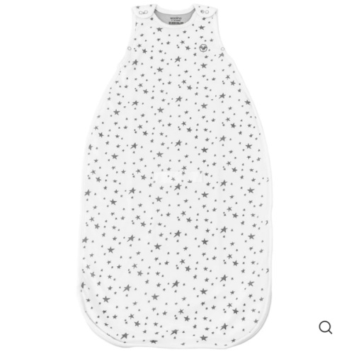 4 Season® Ultimate Baby Sleep Bag, Merino Wool & Organic Cotton, Star White