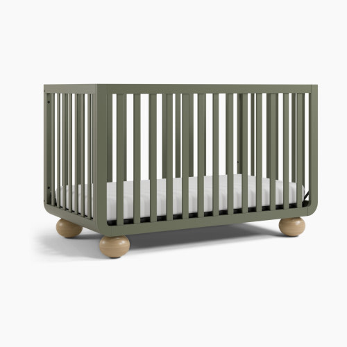 Storkcraft Amalfi Deluxe 5-in-1 Convertible Crib - Olive With Driftwood