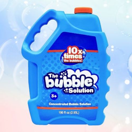 Joyfy 100 Oz Bubbles Refill Solutions, Large Concentrated Bubble Solution for Kids Summer Outdoor Fun, Large Party in Summer Celebrations, Party Favor