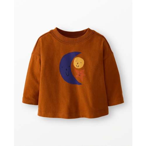 Baby Long Sleeve Oversized Graphic T-Shirt | Hanna Andersson