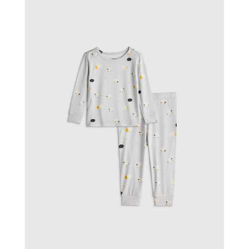 Bamboo Long Sleeve and Pant Pajama Set - Baby in Little Sheep