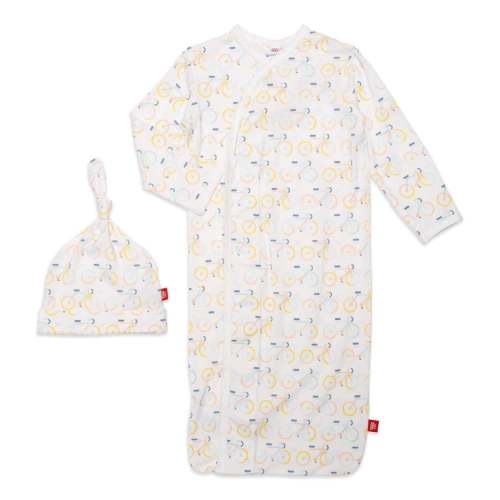 life cycle modal magnetic cozy sleeper gown + hat set – Magnetic Me