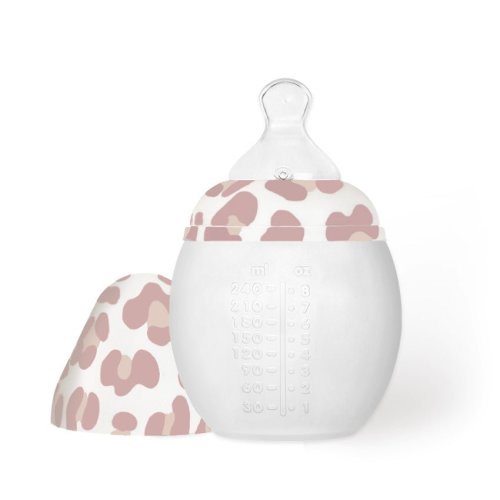 Graouu Pink anti-colic feeding bottle - 240 ml - Elhée