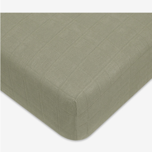 Babyletto Crib Sheet in GOTS Certified Organic Muslin Cotton