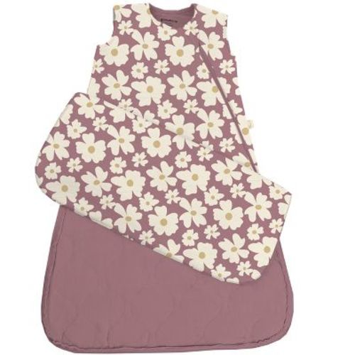 günamüna® Baby Bamboo Rayon with DIAPER-ZiPPER Sleep Bag 1.0 TOG, 3-9 Months, Blossom