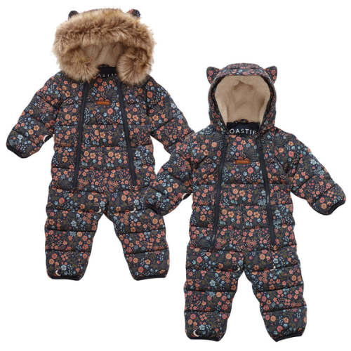 Fur Trim Quilted Snowsuit | Winter White 2-3 YRS