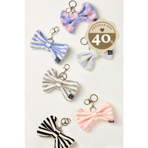 GOOSEKET TERRY CLOTH CHARM KEY CHAIN