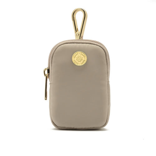 HAPP Brand Clip-On Pouch in Beige