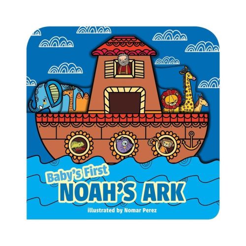 Baby's First Noah's Ark (a Boat-Shaped Novelty Board Book for Toddlers) - by Little Bee Books
