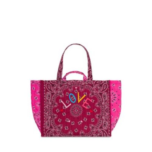 Maxi Cabas Quilted Bandana Tote
