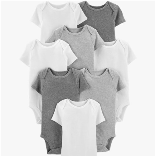 Simple Joys by Carter's Baby 8-Pack Short-Sleeve Bodysuit