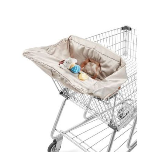 Skip Hop Take Cover Shopping Cart Cover Baby Playmat - Oatmeal