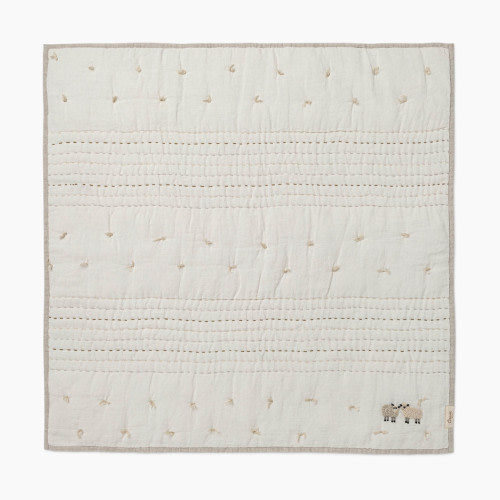 Crane Baby Finley Quilted Linen Blanket
