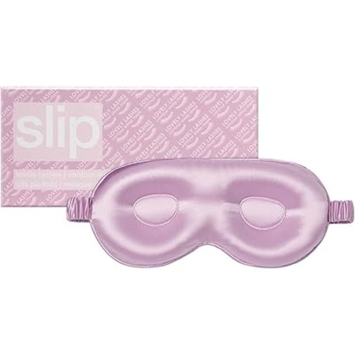 slip Pure Silk Contour Sleep Mask: Protect Your Delicate Lashes with Our Innovative, Lash-Friendly Design. Slipsilk Comfort, 1 Contour Mask, Wildflower