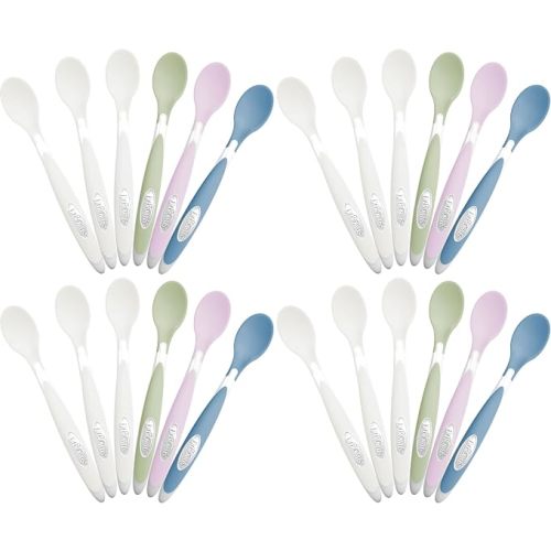 Dr. Brown's Designed to Nourish Soft-Tip Toddler Feeding Spoons, 6-Pack
