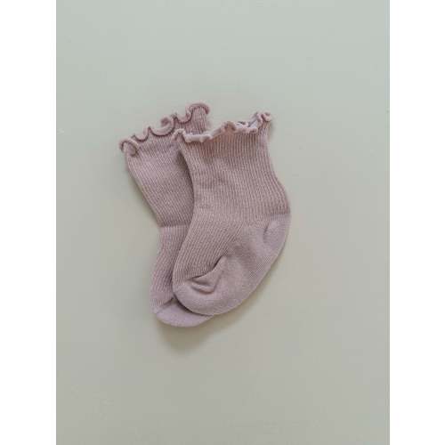 RUFFLE SOCKS - DUSTY