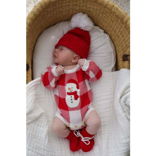 CHISTMAS BEANIE - RED