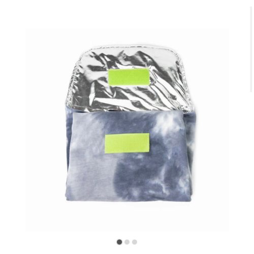 Blue Tie Dye Diaper Changer