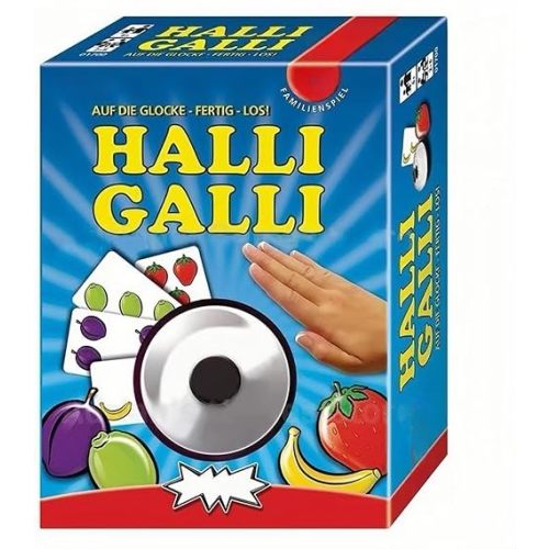 Halli Galli Friends Board Gamefamily Friendly Card Game Party Game Table Game for 2-6 Players Suitable for Age 15 and Older
