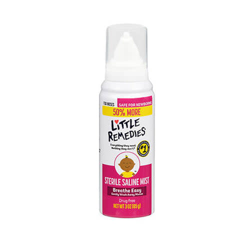 Buy Little Remedies Sterile Saline Nasal Mist 3 Oz By Little Remedies | Herbspro.com