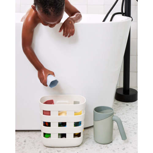 Bath Toy Bin  / Coconut