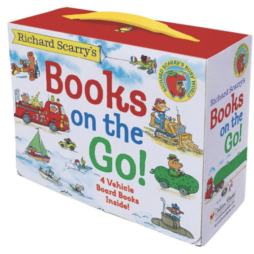 Richard Scarry's Books on the Go: 4 Board Books