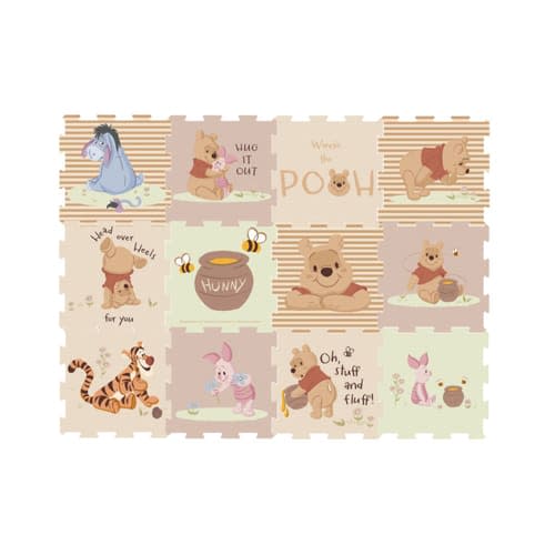 Winnie The Pooh 12 Piece Play Mat | Toys | Toy Street UK