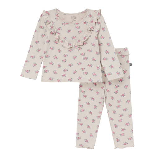 Modern Moments by Gerber Toddler Girl Ruffle Top and Legging Set, 2-Piece, Sizes 12 Months - 5T
