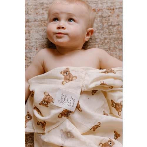 Jesus Loves You Beary Much Swaddle Blanket – OUR HOUSE ABOVE