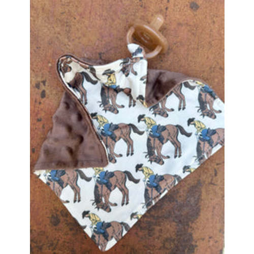 Let’s ride baby paci lovey – Six shooter boutique