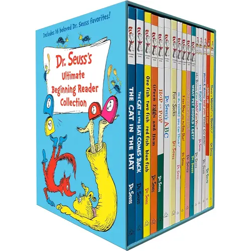 Dr. Seuss's Ultimate Beginning Reader Boxed Set Collection: Includes 16 Beginner Books and Bright & Early Books