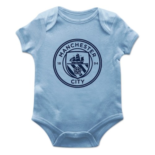 Manchester City Vive La Fete Infant Color Badge Bodysuit - Sky Blue