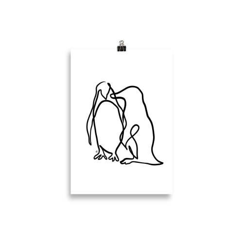 The Penguins - Art Print