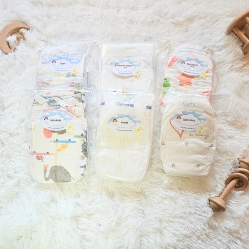 Mother Earth Diaper Variety Pack, size 1