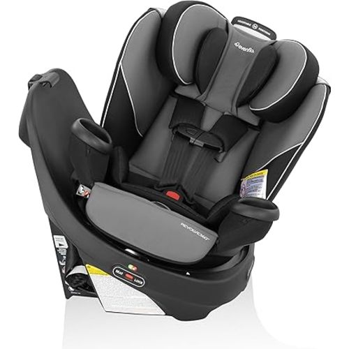 Evenflo Revolve360 Rotational All-In-One Convertible Car Seat - Amherst Gray