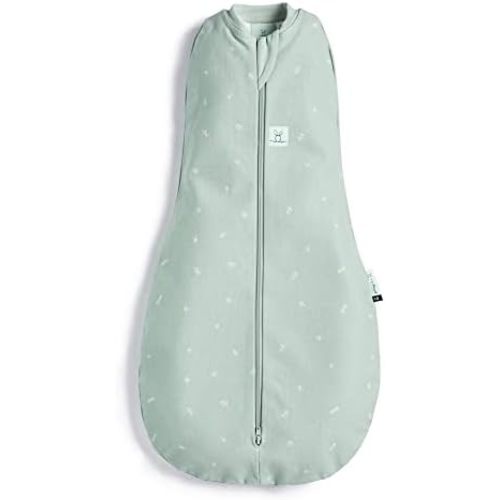 ergoPouch Cocoon Swaddle Bag – TOG Rated for Warmth, Breathable Organic Cotton Baby Swaddle, Two-Way Zip, Arms In or Out