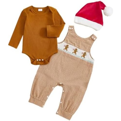 My First Halloween Baby Boy Outfit Clothes Pumpkin Romper Overall Pants Hat